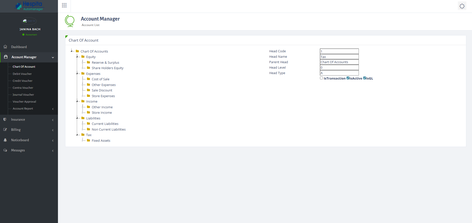 Accountants Module UI 3