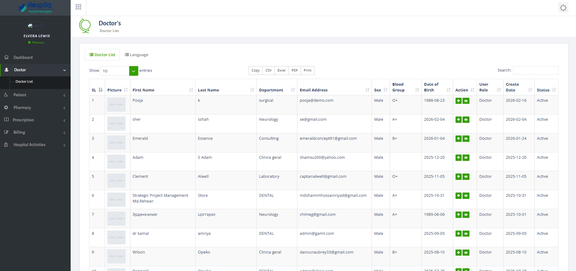 Pharmacy Module UI 2