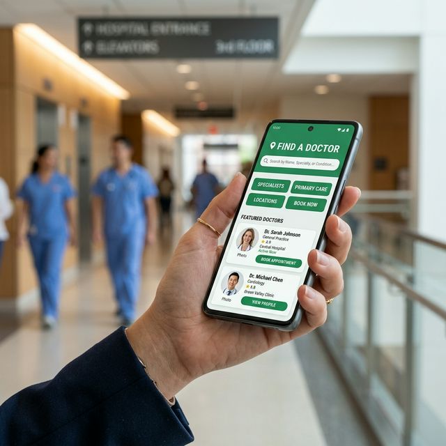 HMS Mobile App Mockup